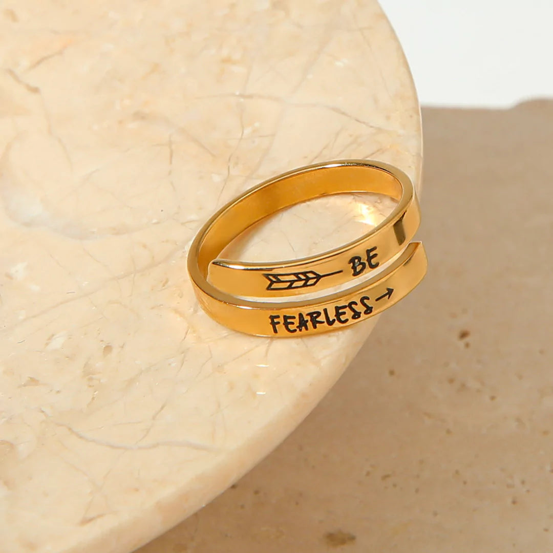 Be fearless ring